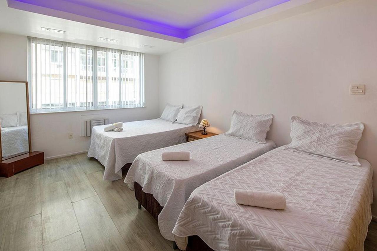 Espacoso 4 Quartos Em Copacabana 8 Pessoas Apartment *